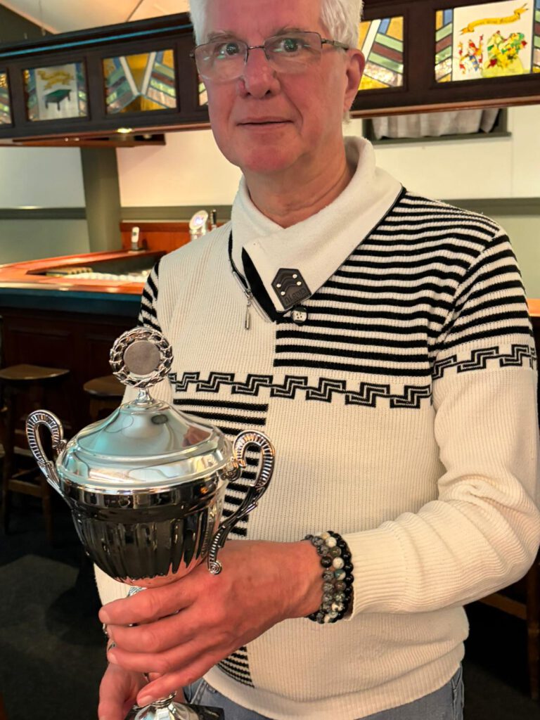 Bart van Heun N.H.D. Clubkampioen 2025/2026 van de dinsdagavond