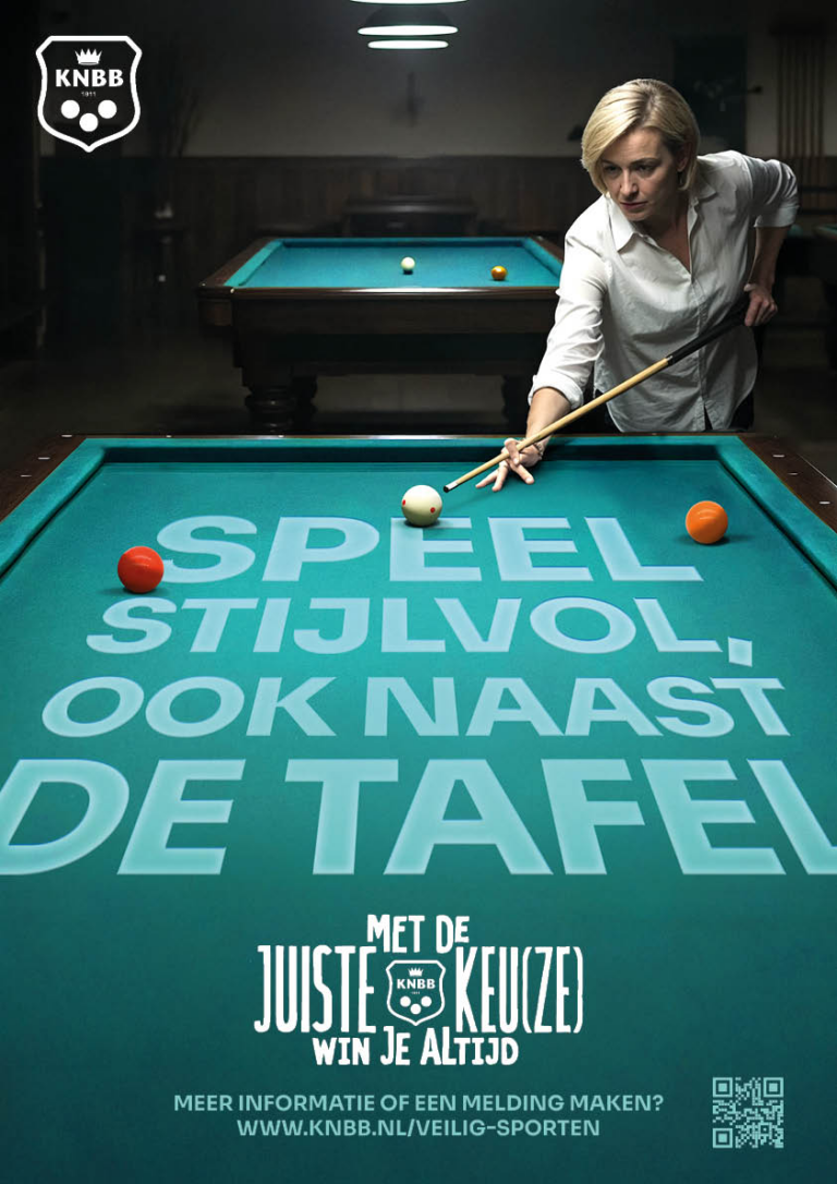 Wat ‘gouden’ regels voor rondom de biljarttafel.